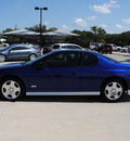 chevrolet monte carlo 2007 blue coupe ss gasoline 8 cylinders front wheel drive automatic 76087