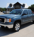 gmc sierra 1500 2008 blue sle gasoline 8 cylinders 2 wheel drive automatic 76087