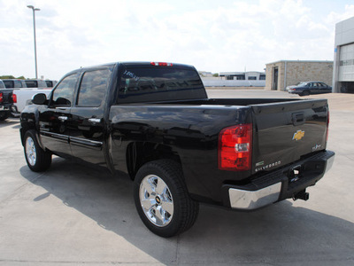 chevrolet silverado 1500 2011 black lt flex fuel 8 cylinders 2 wheel drive automatic 76087