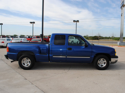 chevrolet silverado 1500 2006 blue pickup truck lt gasoline 8 cylinders rear wheel drive automatic 76087