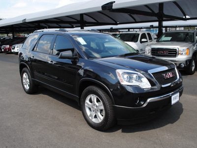gmc acadia 2011 black suv sl gasoline 6 cylinders front wheel drive automatic 76087