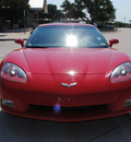 chevrolet corvette 2007 red coupe gasoline 8 cylinders rear wheel drive automatic 76087