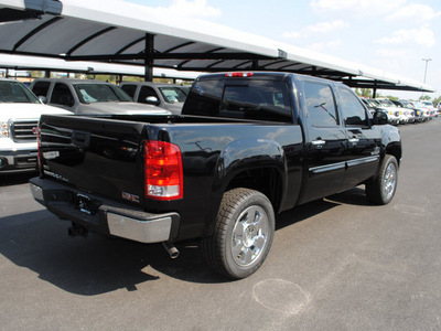 gmc sierra 1500 2011 onyx black sle flex fuel 8 cylinders 2 wheel drive automatic 76087