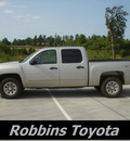 chevrolet silverado 1500 2009 silver crew cab gasoline 8 cylinders 4 wheel drive automatic 75503