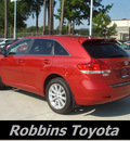 toyota venza 2009 red wagon fwd 4cyl gasoline 4 cylinders front wheel drive automatic 75503