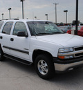 chevrolet tahoe 2003 white suv flex fuel 8 cylinders rear wheel drive automatic 76087