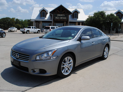 nissan maxima 2009 silver sedan gasoline 6 cylinders front wheel drive automatic 76087