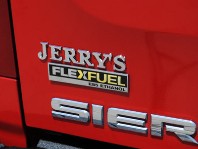 gmc sierra 1500 2009 red sle flex fuel 8 cylinders 4 wheel drive automatic 76087
