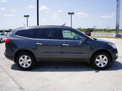 chevrolet traverse 2010 gray suv lt gasoline 6 cylinders front wheel drive automatic 76087