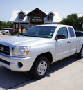 toyota tacoma 2006 silver sr5 gasoline 4 cylinders rear wheel drive automatic 76087