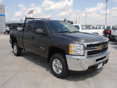 chevrolet silverado 2500hd 2011 taupe gray lt gasoline 8 cylinders 4 wheel drive automatic 76087