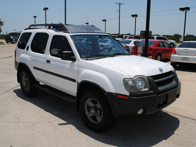 nissan xterra 2003 white suv se gasoline 6 cylinders sohc rear wheel drive automatic with overdrive 76087