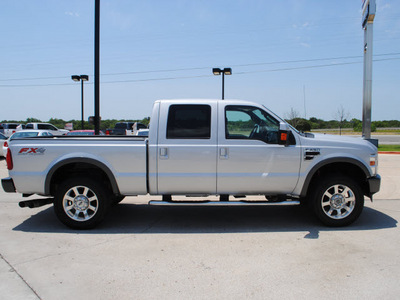 ford f 250 super duty 2008 silver fx4 diesel 8 cylinders 4 wheel drive automatic 76087