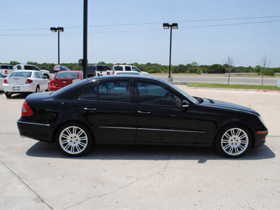 mercedes benz e class 2008 black sedan e350 gasoline 6 cylinders rear wheel drive automatic 76087