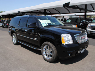 gmc yukon xl 2011 onyx black suv denali flex fuel 8 cylinders 2 wheel drive automatic 76087