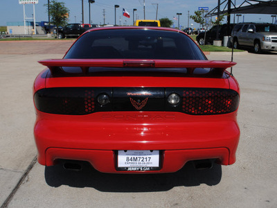 pontiac firebird 1998 red hatchback trans am gasoline 8 cylinders rear wheel drive 6 speed manual 76087