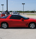 pontiac firebird 1998 red hatchback trans am gasoline 8 cylinders rear wheel drive 6 speed manual 76087