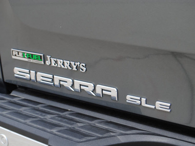 gmc sierra 1500 2011 gray sle z71 flex fuel 8 cylinders 4 wheel drive automatic 76087