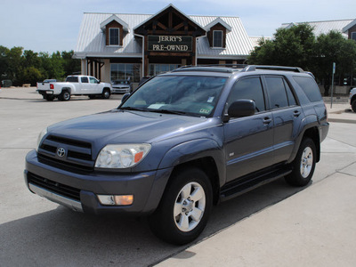 toyota 4runner 2004 gray suv sr5 gasoline 6 cylinders rear wheel drive automatic 76087