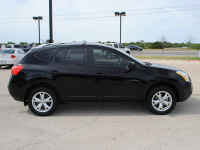 nissan rogue 2008 black suv sl awd gasoline 4 cylinders all whee drive automatic 76087