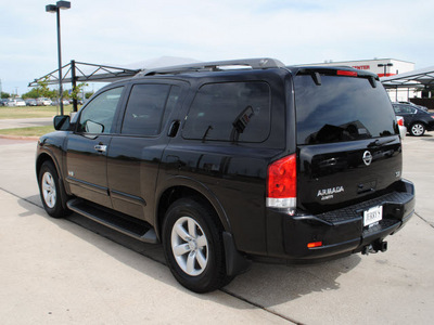 nissan armada 2008 black suv se 8 cylinders 2 wheel drive automatic 76087