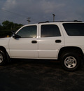 chevrolet tahoe 2002 white suv flex fuel 8 cylinders 4 wheel drive automatic 60115