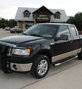 ford f 150 2007 black xlt gasoline 8 cylinders rear wheel drive automatic with overdrive 76087