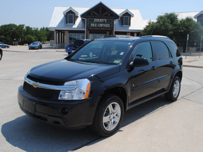 chevrolet equinox 2009 black suv lt gasoline 6 cylinders front wheel drive automatic 76087