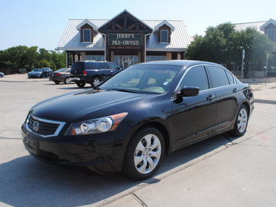 honda accord 2008 black sedan gasoline 4 cylinders front wheel drive automatic 76087