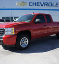 chevrolet silverado 1500 2011 victry red pickup truck lt flex fuel 8 cylinders 2 wheel drive automatic 76087