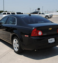 chevrolet malibu 2012 black sedan ls gasoline 4 cylinders front wheel drive shiftable automatic 76087