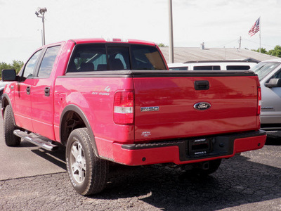 ford f 150 2008 red styleside flex fuel 8 cylinders 4 wheel drive automatic 61832