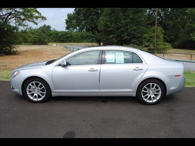 chevrolet malibu 2010 silver sedan ltz gasoline 4 cylinders front wheel drive automatic 75570