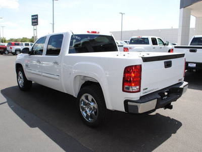 gmc sierra 1500 2011 summ white sle flex fuel 8 cylinders 4 wheel drive automatic 76087