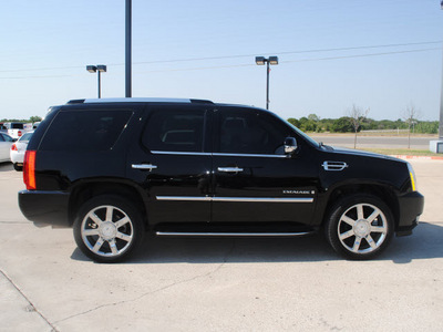 cadillac escalade 2008 black suv gasoline 8 cylinders all whee drive automatic 76087
