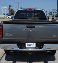 dodge ram pickup 1500 2007 gray pickup truck slt gasoline 8 cylinders rear wheel drive automatic with overdrive 76087