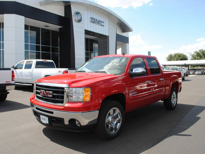 gmc sierra 1500 2011 fire red sle flex fuel 8 cylinders 2 wheel drive automatic 76087