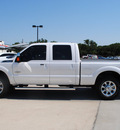 ford f 250 super duty 2011 white lariat biodiesel 8 cylinders 4 wheel drive automatic 76087