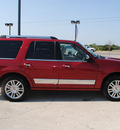 lincoln navigator 2008 red suv gasoline 8 cylinders rear wheel drive automatic with overdrive 76087