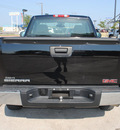 gmc sierra 1500 2008 black pickup truck gasoline 8 cylinders 2 wheel drive automatic 76087