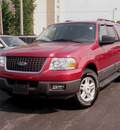 ford expedition 2006 red suv xlt gasoline 8 cylinders 4 wheel drive automatic 61832