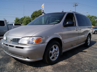 oldsmobile silhouette 2004 silver van gasoline 6 cylinders front wheel drive automatic 60115