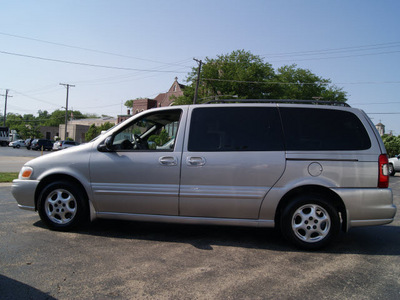 oldsmobile silhouette 2004 silver van gasoline 6 cylinders front wheel drive automatic 60115