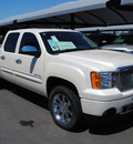 gmc sierra 1500 2011 white diam denali flex fuel 8 cylinders all whee drive automatic 76087