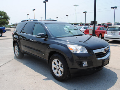 saturn outlook 2007 black suv xr gasoline 6 cylinders front wheel drive automatic 76087