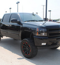 chevrolet silverado 1500 2009 black flex fuel 8 cylinders 4 wheel drive automatic 76087