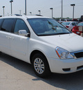 kia sedona 2011 white van gasoline 6 cylinders front wheel drive automatic 76087