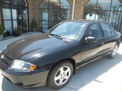 chevrolet cavalier 2004 black gasoline 4 cylinders front wheel drive automatic 43228