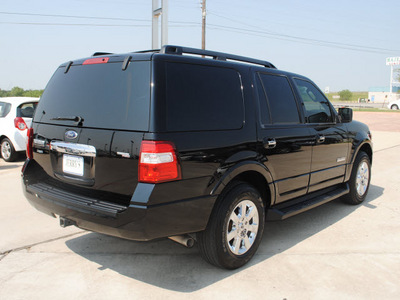 ford expedition 2008 black suv xlt gasoline 8 cylinders 2 wheel drive automatic with overdrive 76087