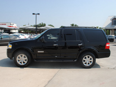ford expedition 2008 black suv xlt gasoline 8 cylinders 2 wheel drive automatic with overdrive 76087